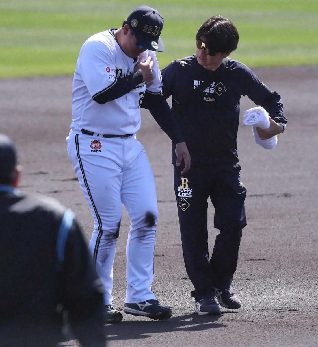 オリックス・内藤が「左肩関節脱臼」　練習試合で負傷、期待の高卒2年目内野手