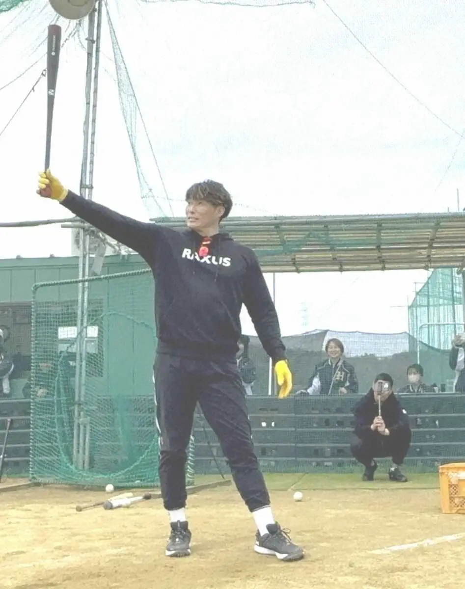阪神・糸井SAとミノルマンが野球教室コラボ　今、子どもの打撃にある異変が…「叩くスイングが減った」