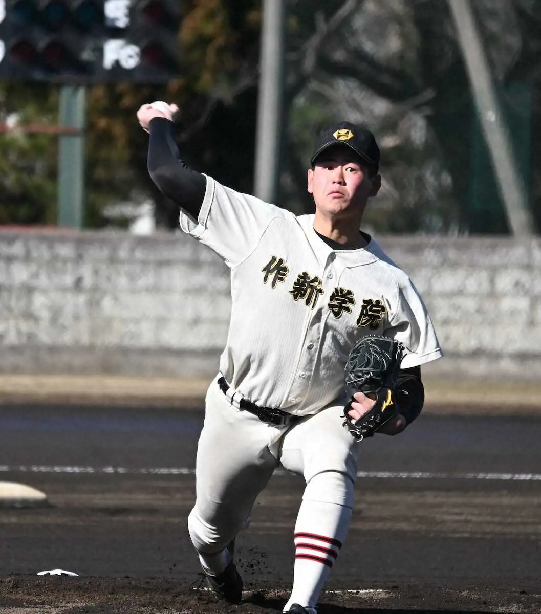 作新学院の“江川2世”小川　今季初対外試合で手応え6回8K「選抜までにさらに状態を上げていきたい」