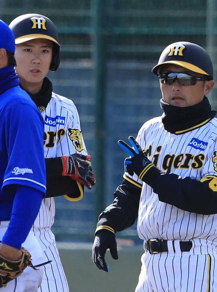 阪神ドラ3山田は教育リーグで4試合連続安打　狙い球を絞り、積極的に振ることが「今の課題」