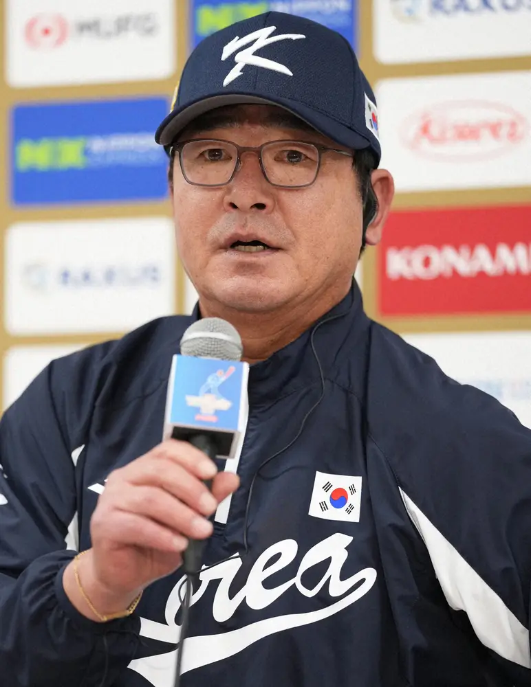 韓国代表監督　ドジャースに敗戦で2連敗も「自分のボールを投げていた」若手投手陣に手応え「打線が弱い」
