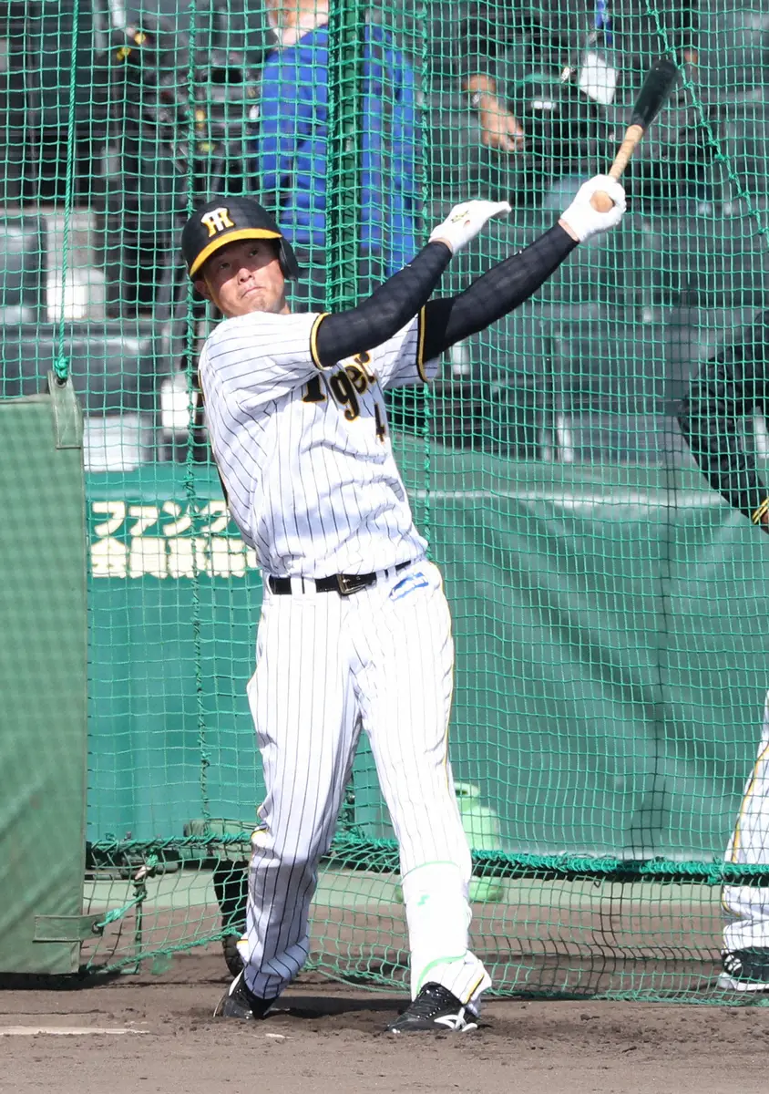 阪神・高浜が腰痛からの復帰後即二塁打「どんどん試合に出られるように」