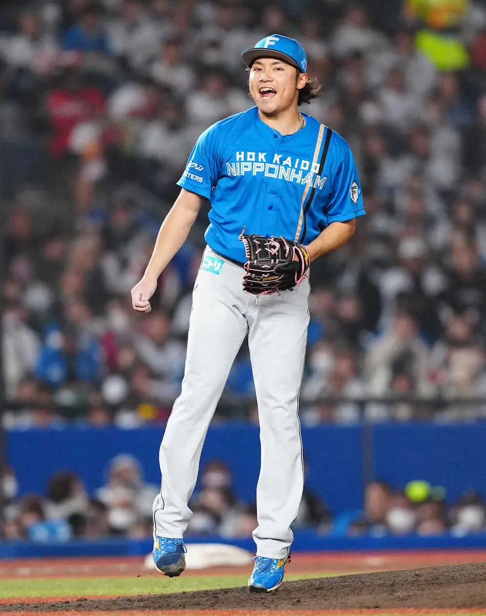 日本ハム・伊藤　“球団初”道産子開幕投手勝利に喜び「盛田幸妃さんの思いも背負いながら投げたので…」