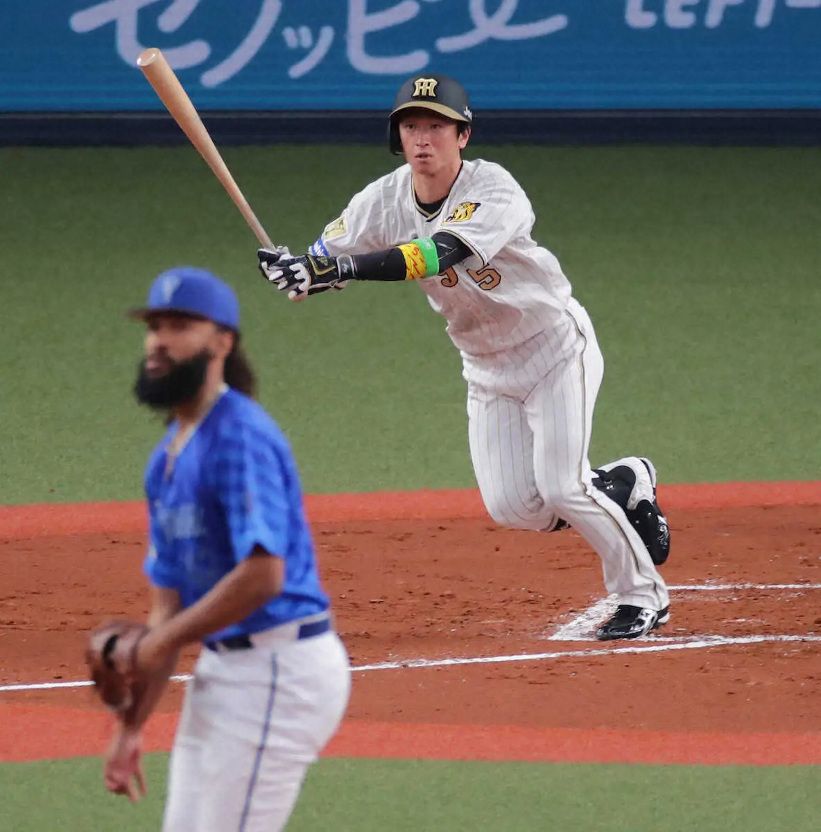 阪神の“ミスター三塁打”近本は健在！　初回に反撃口火の今季1本目「役割としては塁に出ること」