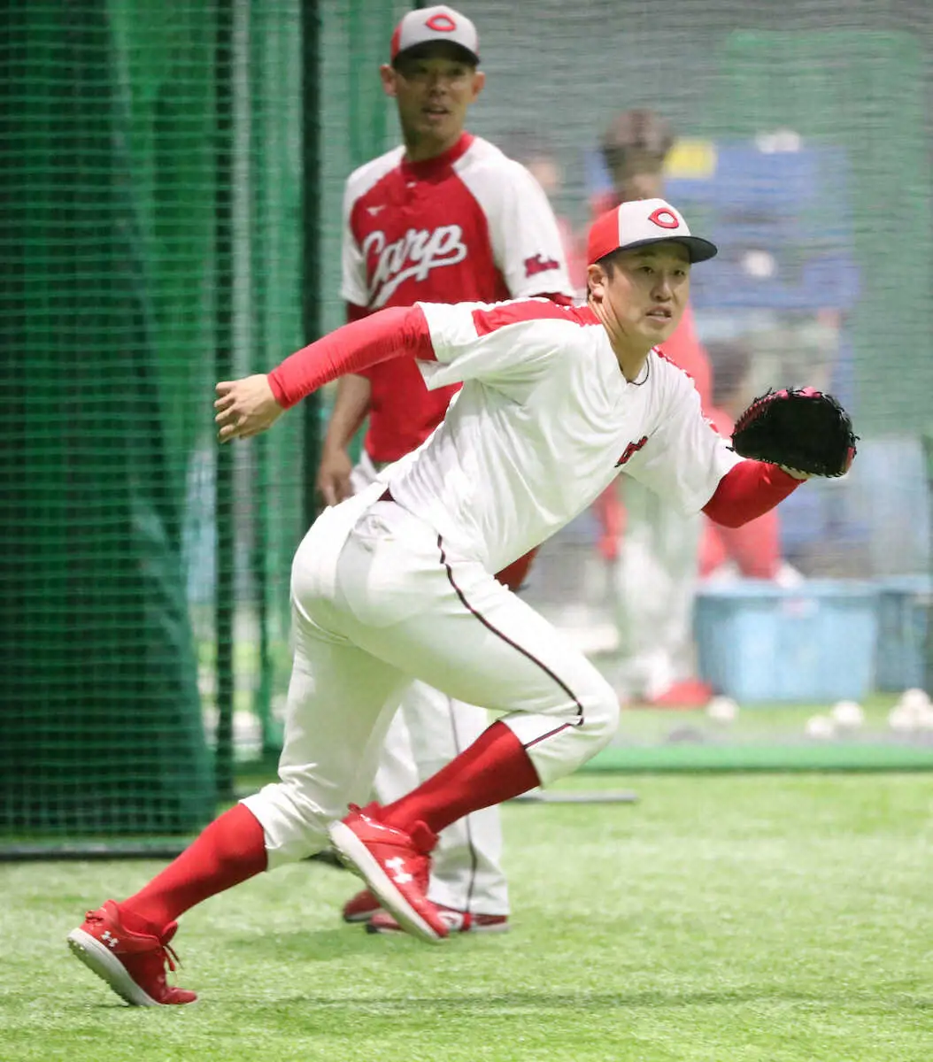 広島・小園は「走る3番」　機動力野球で、かく乱する!!