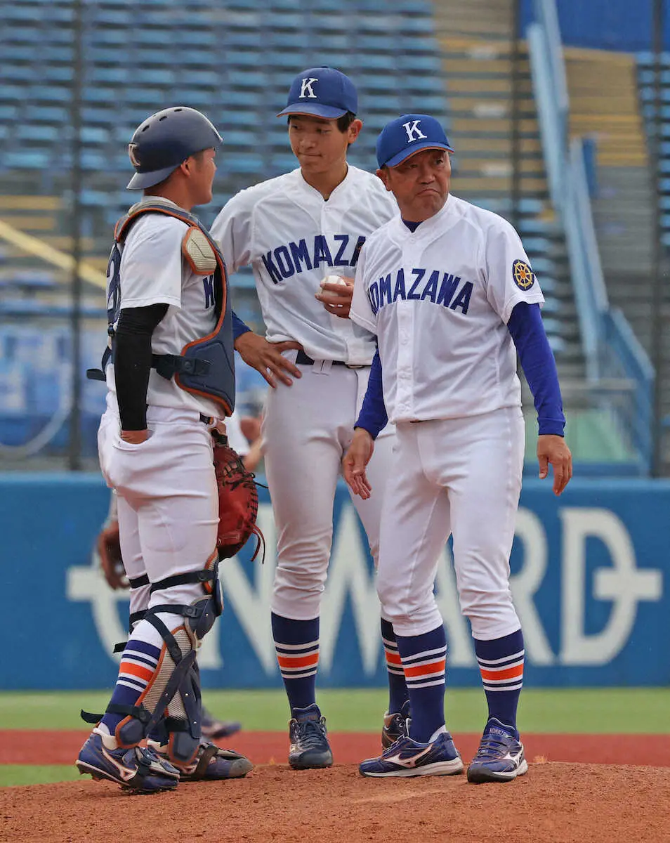 【大学野球】駒大・香田監督が公式戦初勝利　「名門駒沢での初戦。ホッとしました」