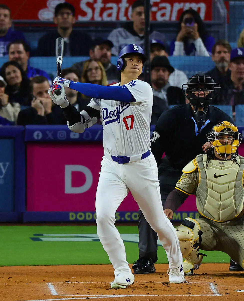 大谷　メジャー通算175号　松井秀喜に並んだ日本選手最多タイ　事件も野球も「一区切り」