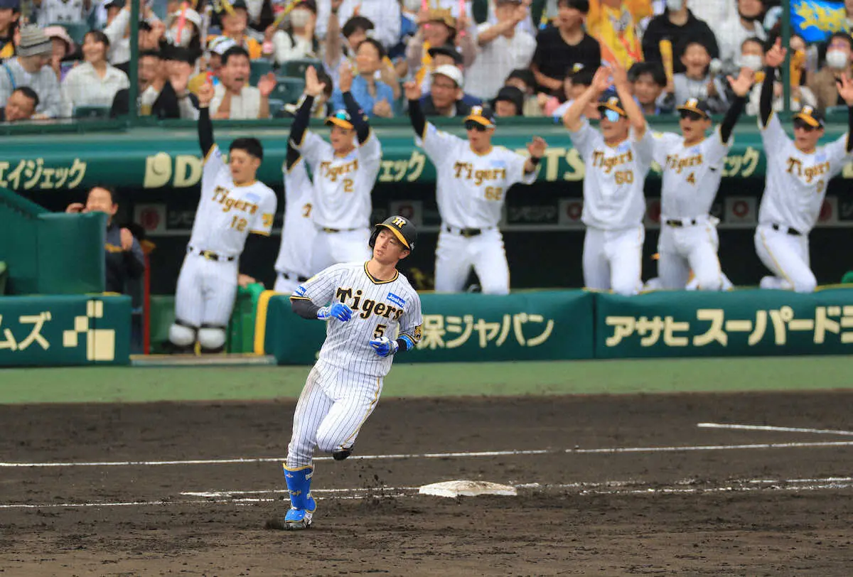 【画像・写真】首位の阪神は逆転勝ち　終盤のピンチを辛くも、しのぐ　今季最多に並ぶ貯金「4」