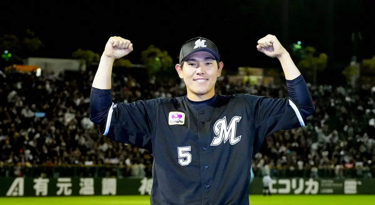 ロッテ　途中出場の安田が試合を決めた！左越え逆転二塁打「“抜けてくれ！”と思っていた」