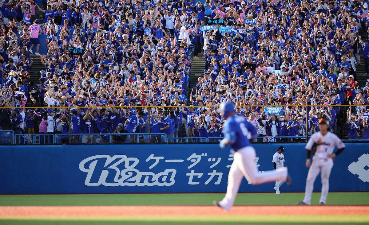 中日・中田翔が同点ホームラン　約1カ月ぶりの3号ソロ、今季の本塁打は全て神宮