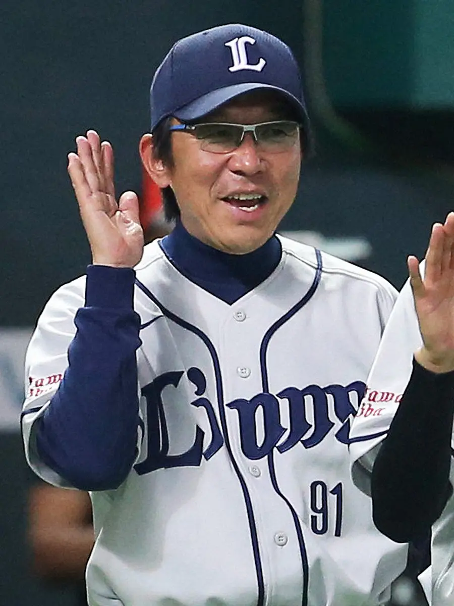 西武投手コーチ時代の清川栄治さん（2014年4月撮影）