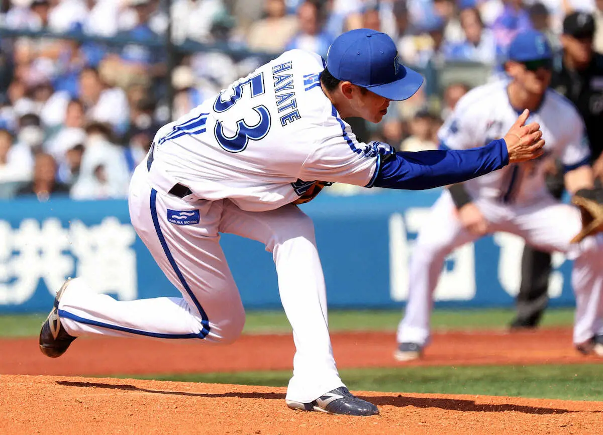 【画像・写真】下手投げ腕のDeNA・中川颯がプロ1号＆2勝目　6回5安打2失点で「死に物狂いで試合に臨んだ」