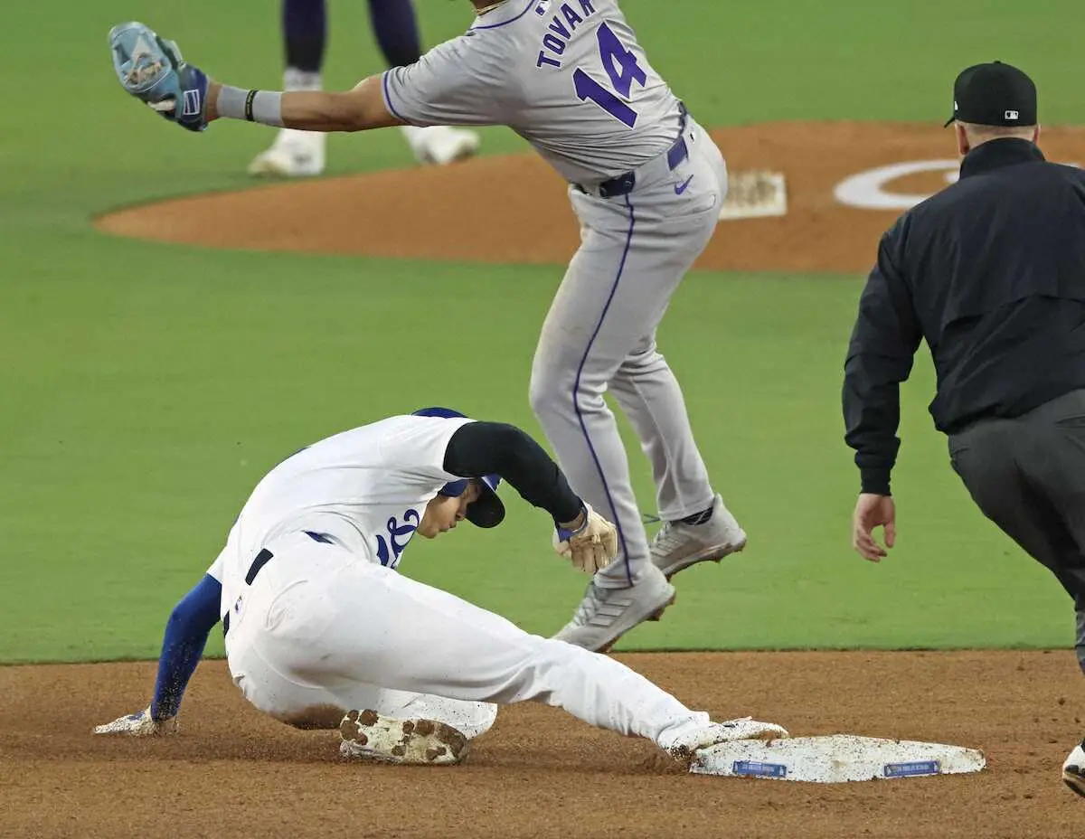 ドジャース・大谷が日本選手3人目メジャー通算100盗塁、得意6月に順調な滑り出し