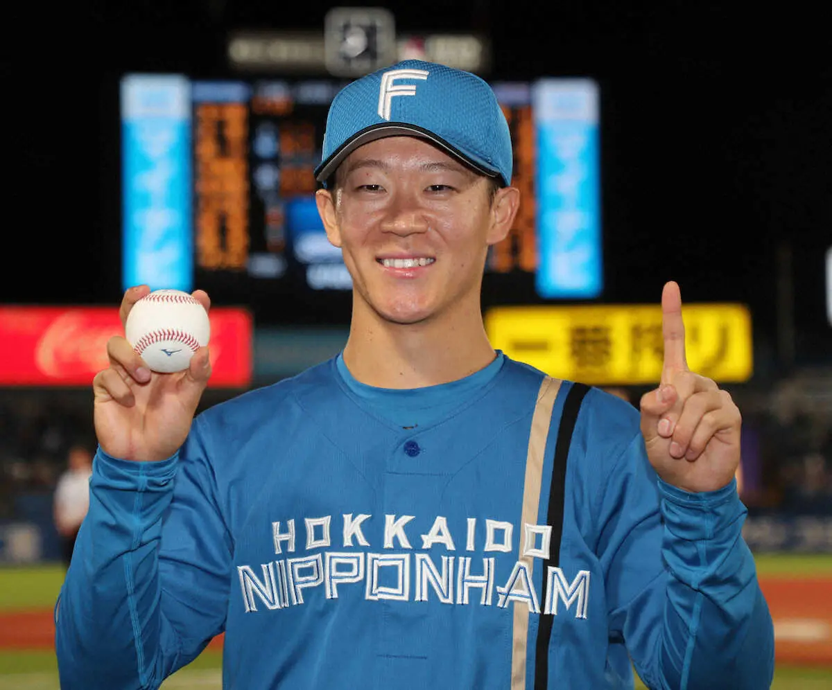 日本ハム2年目の矢沢宏太がプロ初勝利！二刀流が今季は“投手専念”「精いっぱい腕を振った」