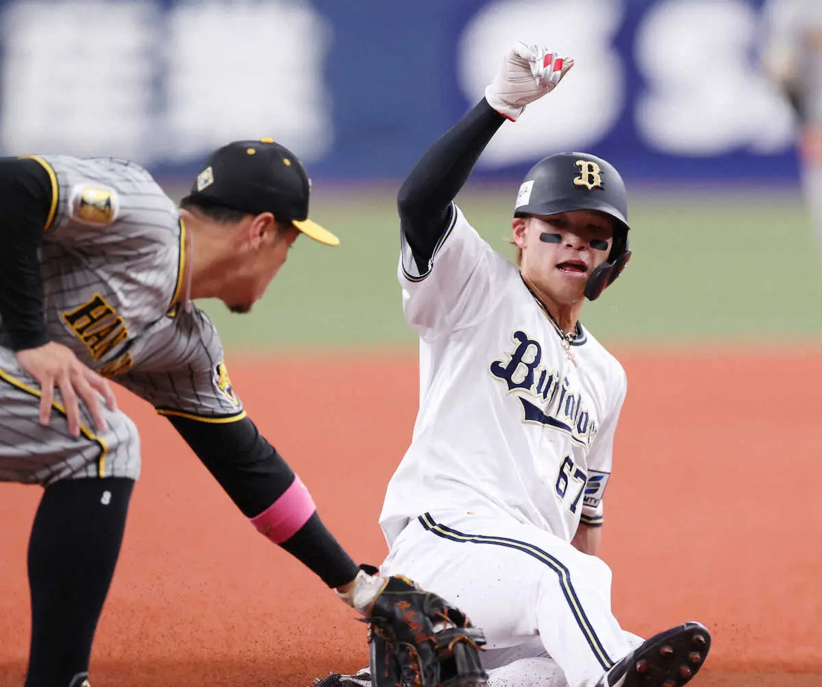 オリに痛手…中川が左太腿直筋の筋損傷で登録抹消に　12日阪神戦で途中交代、4月も同箇所を負傷