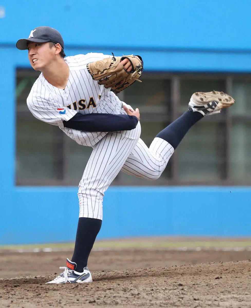【大学野球】東日本国際大の鉄腕・藤井優矢は2回完全投球でアピール　追加招集から代表入り狙う