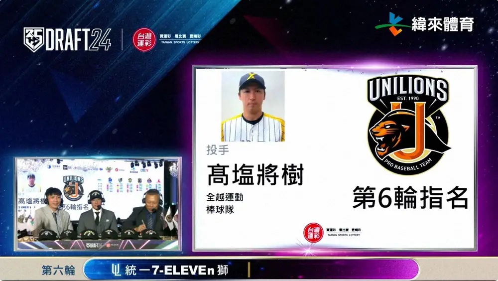 台湾プロ野球（CPBL）公式YouTubeチャンネルから