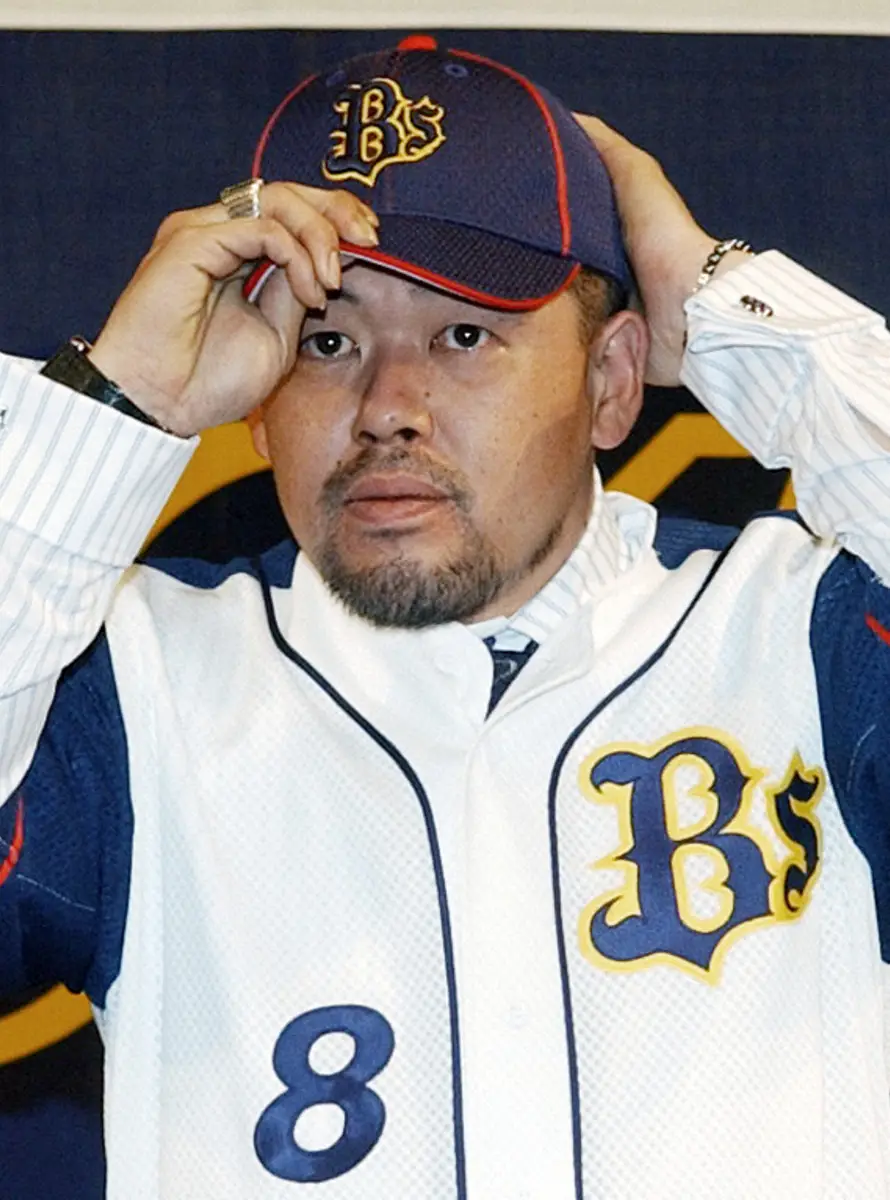 2005年オフ、米球界からオリックスに復帰した中村紀洋氏