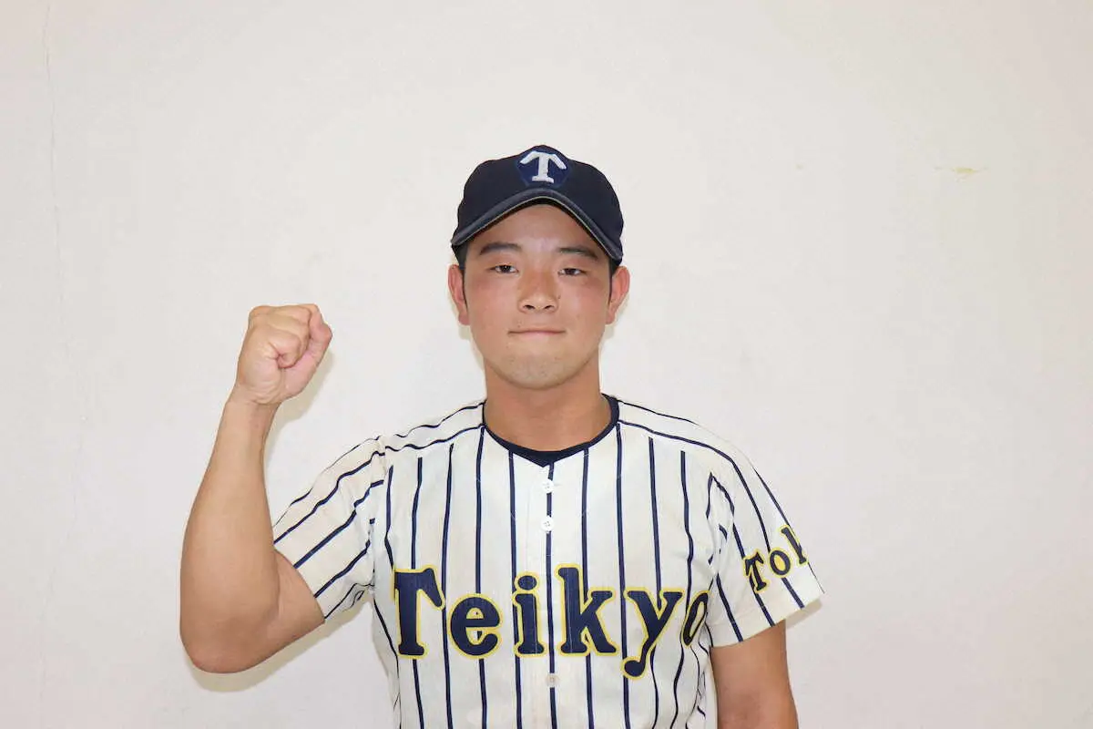 重量打線の帝京・丹羽が今夏チーム1号「神宮球場で本塁打を打つのが夢」