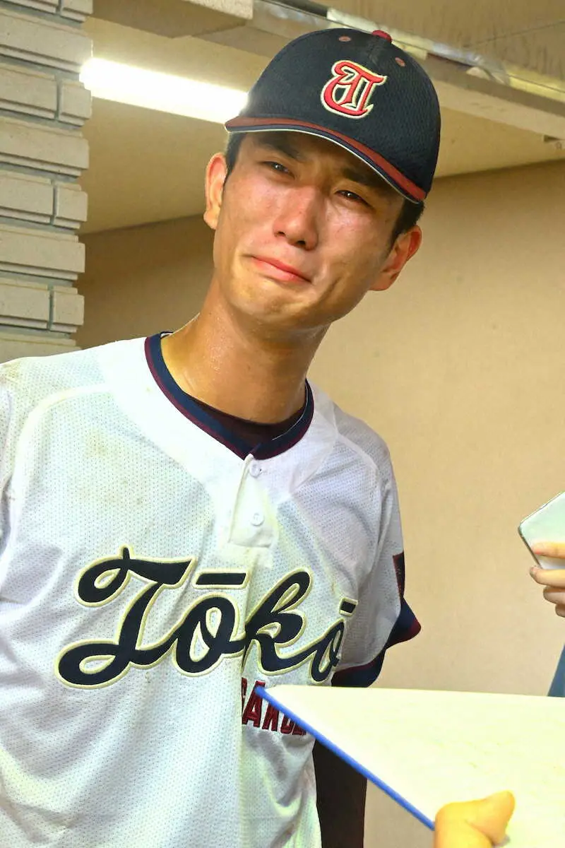 【高校野球】桐光学園・森駿太　プロ志望を明言「自分の目標。支えてくれた人のためにも…」