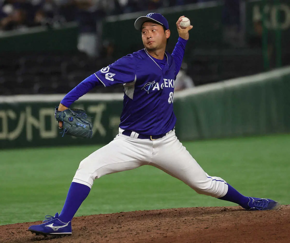 エイジェック　3点差逆転初勝利！補強の中島が好投　難波監督「超うれしいです」