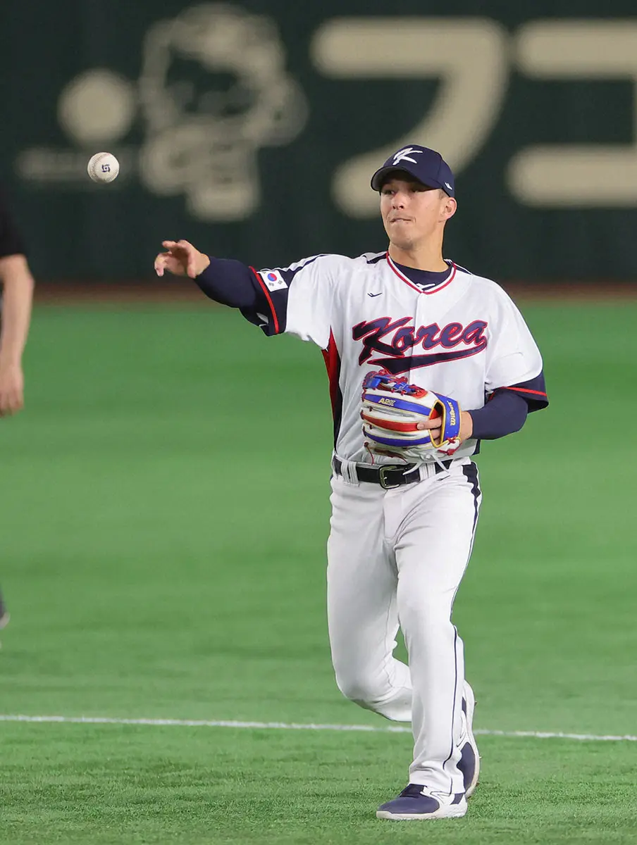 昨年3月のWBCで韓国代表としてプレーしたエドマン