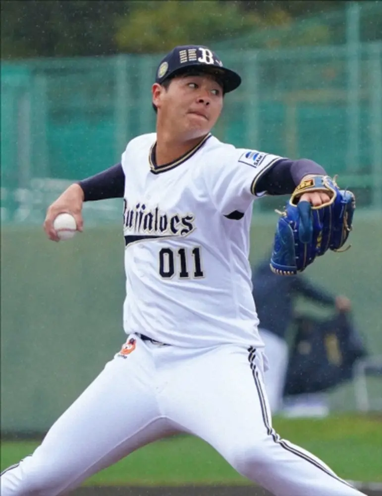 オリックス・育成右腕の川瀬を支配下登録「感謝の気持ちしかありません」支配下枠は上限の70人に