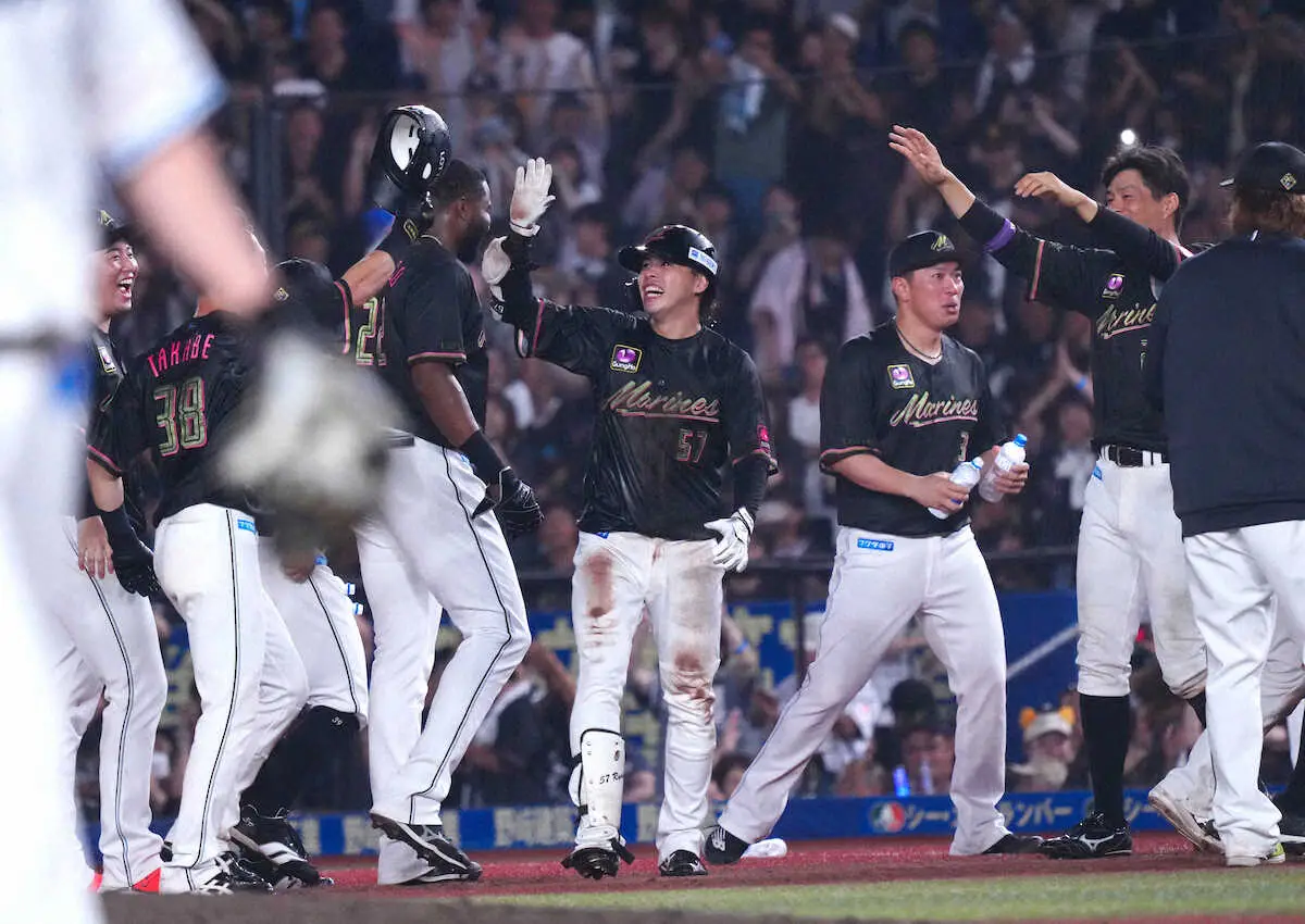 ロッテ　NPB記録王手！開幕から対西武12連勝でパ・リーグ記録並ぶ　小川球団29年ぶり劇的バント安打