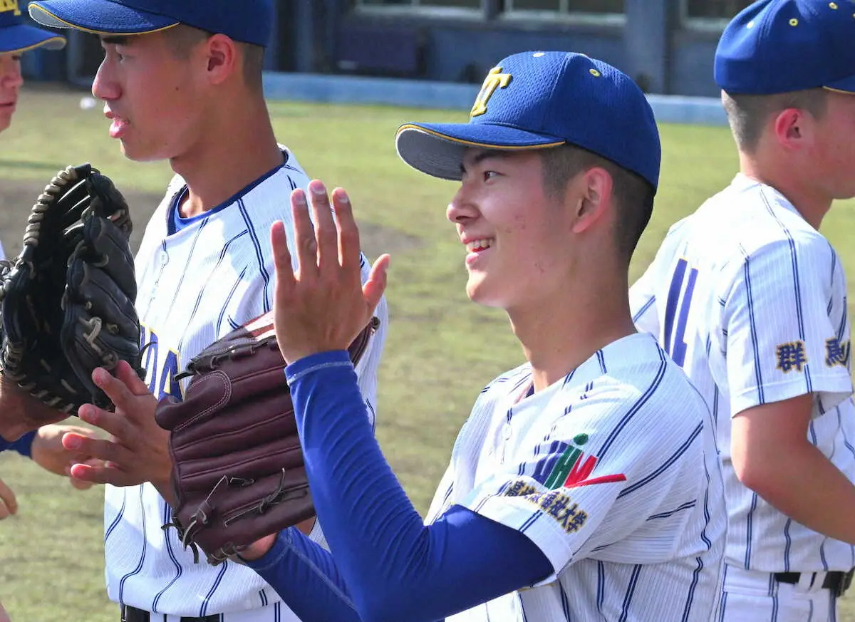 【高校野球】健大高崎・エース佐藤龍月が左肘故障で甲子園はメンバー外