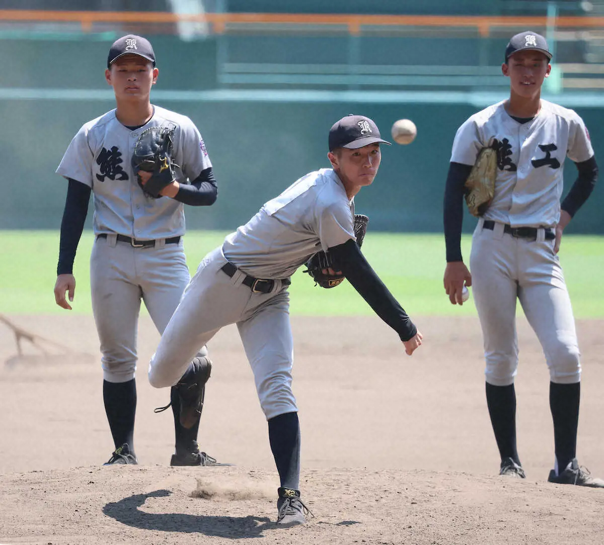 熊本工　2年生右腕・山本凌雅が背番1「自分が起点になって勝たせられるように」