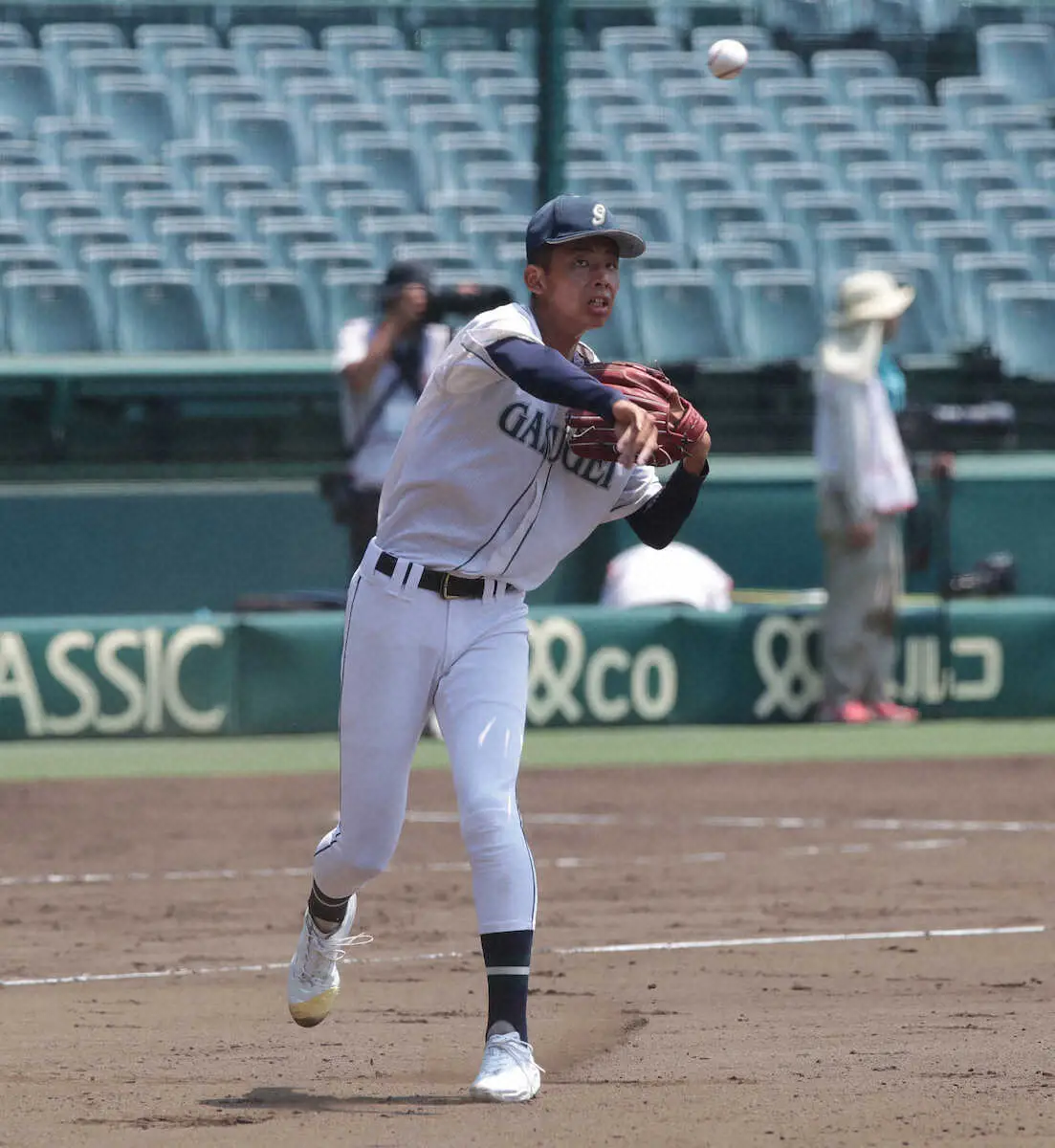 岡山学芸館・丹羽　憧れの兄と同じ甲子園の舞台へ　負傷しながら奮闘した姿に「あの鳥肌は忘れない」