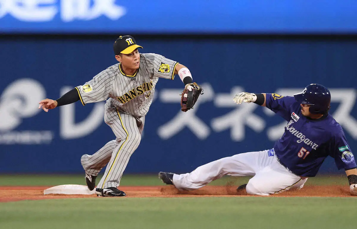 阪神の「キナナカ」　木浪&中野の二遊間コンビ躍動　東北生まれの2人が西勇もり立てる