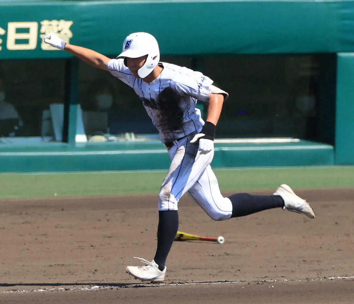 【甲子園】新潟産大付・多田「絶対打ってやろう」決勝打にこん身ガッツポーズ　幼なじみと適時打で共演