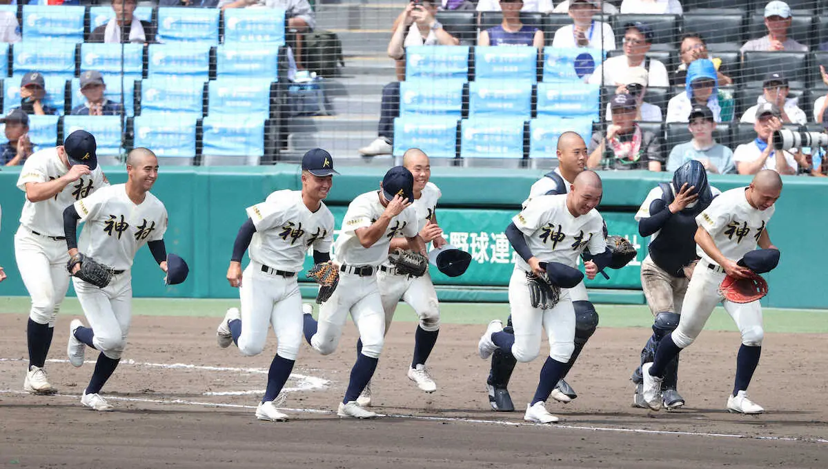 【甲子園】神村学園・小田監督「死闘という言葉が似合うゲーム」勝因は「取られた後すぐ取り返した」