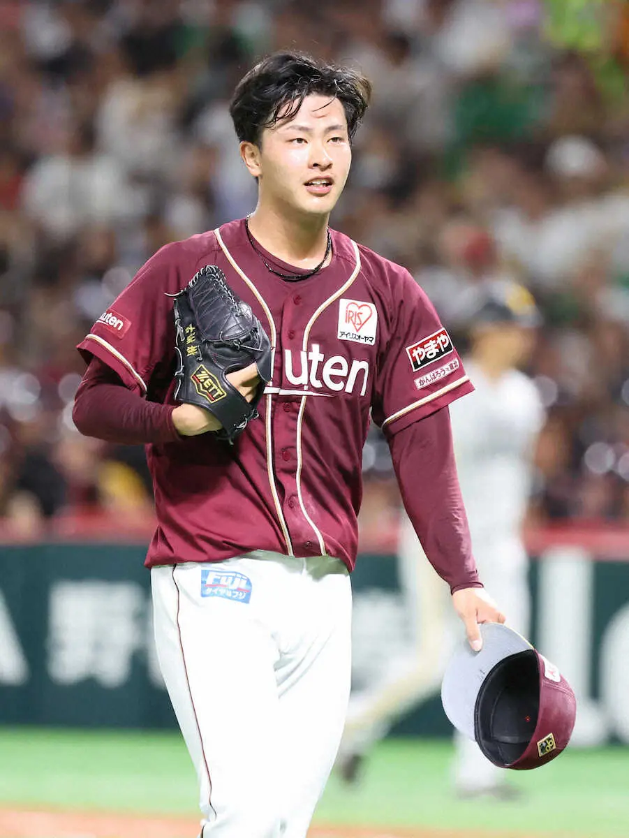 楽天・ドラ1古謝　5回6失点も4勝目　ソフトバンク戦今季3戦3勝