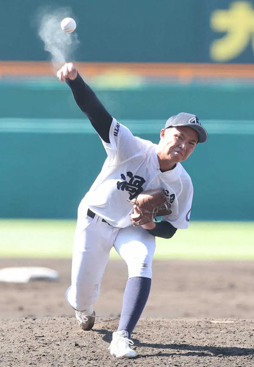 【甲子園】鳴門渦潮エースで4番の岡田力樹は185球で散る「せっかく甲子園に来たんだから…」