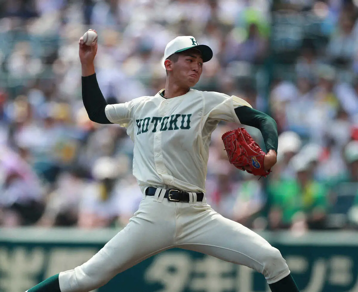 【甲子園】初戦敗退の報徳学園「世代No・1右腕」今朝丸「夏の甲子園に出られたことが一番」