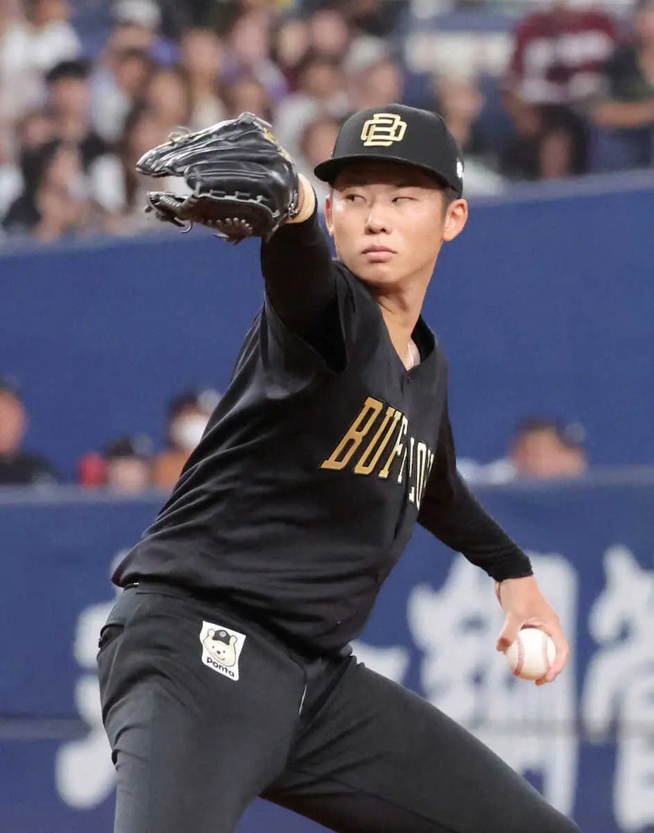 オリックス・曽谷　力投も遠い6勝目…　ここ5試合で援護点わずか1、早川に6回まで打者18人で無得点