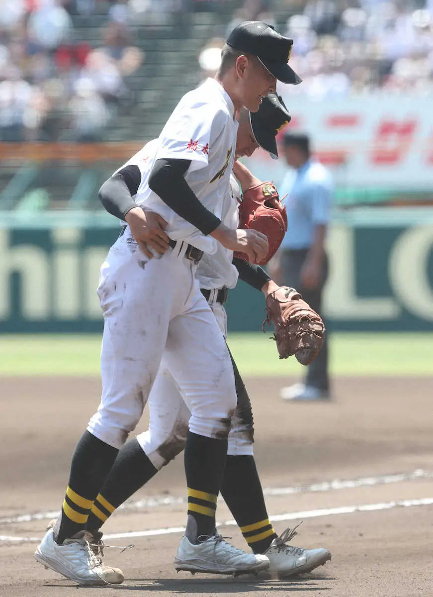 【甲子園】松坂大輔氏　ナイン鼓舞した石橋・入江魂の完投を称賛