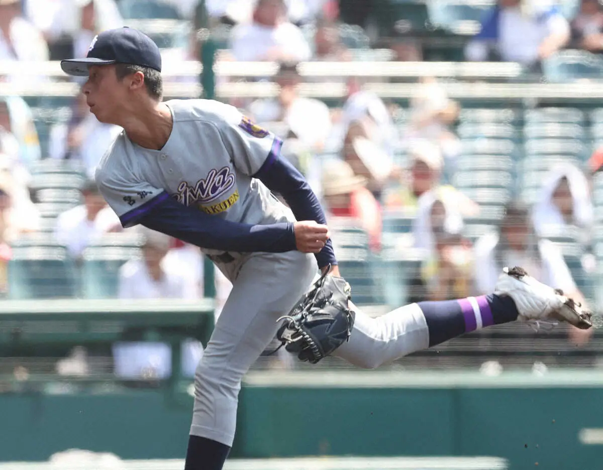 【甲子園】聖和学園・斎藤佑樹　観衆沸いた！聖地で“佑ちゃん”登板