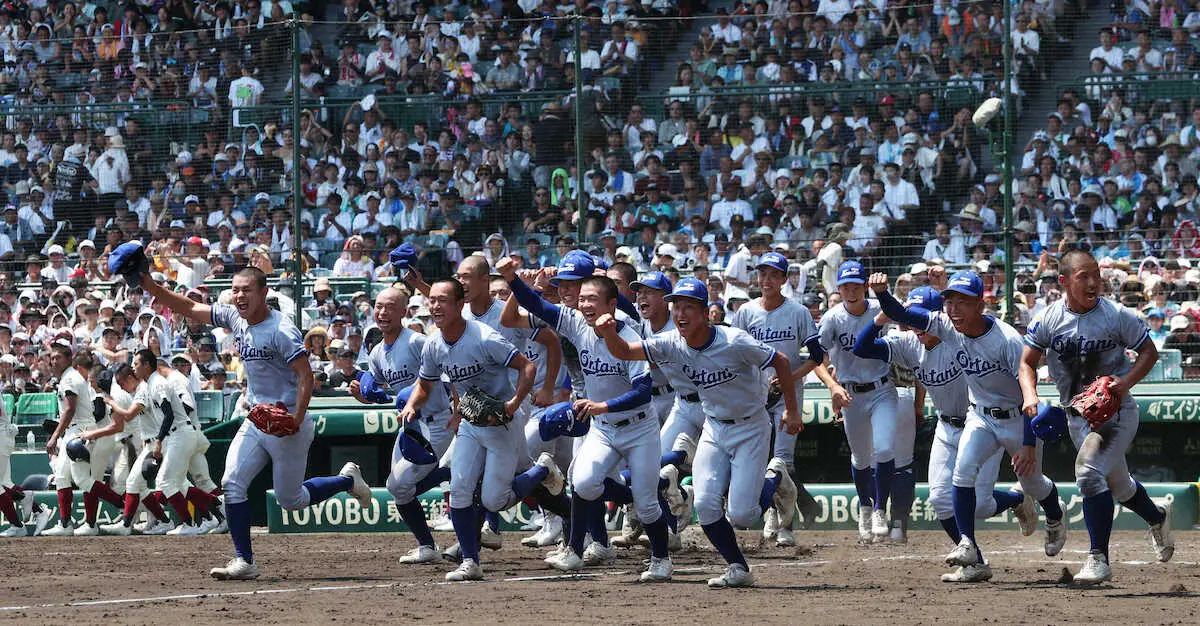 【甲子園】小松大谷・西野監督「信じられない思い」大阪桐蔭撃破に「いつも通りやってくれている」