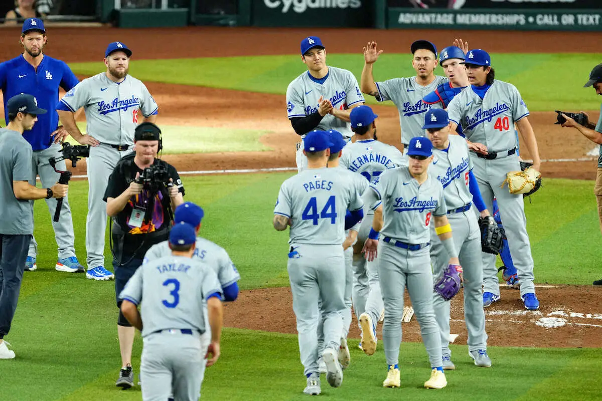 ドジャース・大谷　初のPO進出へ「9月にこれだけいい位置にいるのはこれまでなかったので特別」