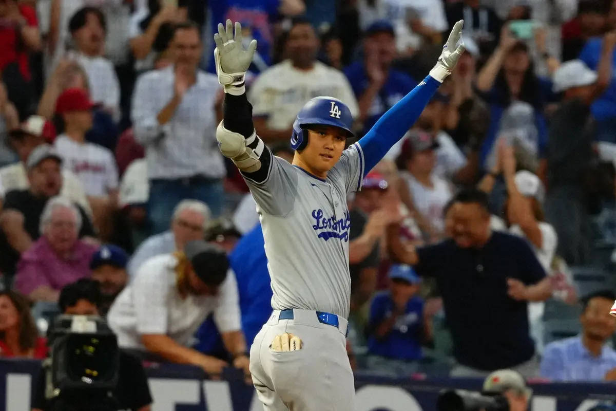 【画像・写真】大谷翔平　古巣本拠初凱旋第2打席は適時三塁打　99打点で自己最多100打点にあと1　エ軍ファンも歓喜