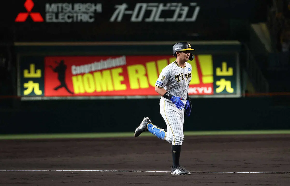 阪神　初回から猛虎打線が爆発！　井上の甲子園1号を含む6連打で一挙6得点