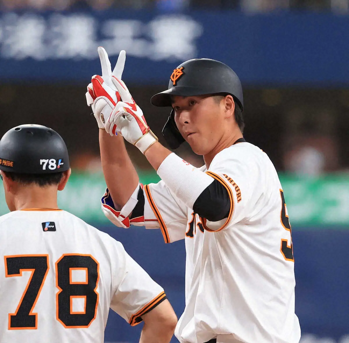 巨人・秋広優人　代打で6月12日以来84日ぶり安打　チャンス広げ代打・坂本も初球遊ゴロに球場ため息