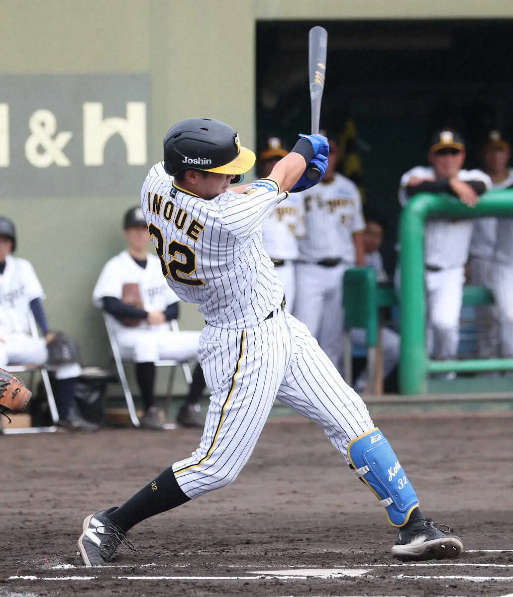 阪神・井上　背中を追う弟のためにも…　プロ5年目、岡田監督も認めた飛躍の裏に今季への覚悟