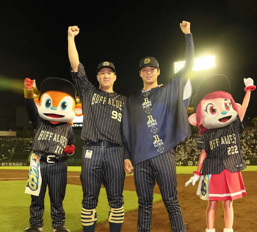 オリックス・舜平大　少年時代のチームメートの金に刺激!!　新球チェンジアップ駆使し3連勝