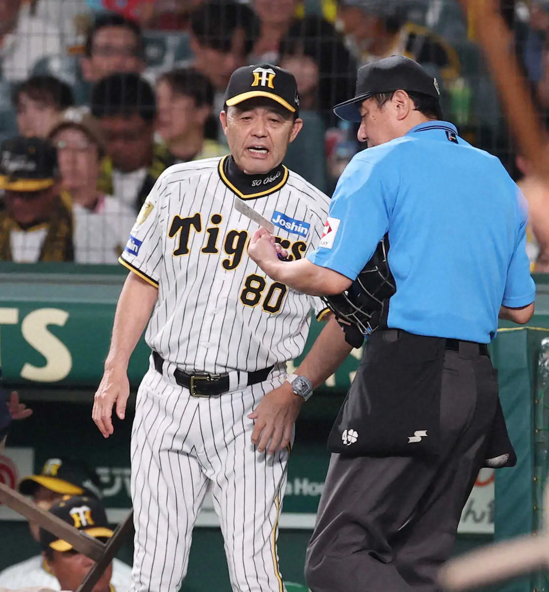 【阪神・岡田監督語録】ゲラにご満悦「（失点した）この間は中8日。今日は中1日やからボール走ってた」