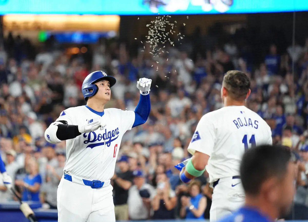 【画像・写真】大谷翔平　5戦ぶり45号ソロで史上初45―45　自己最多タイ100打点　自己最多46発もあと1