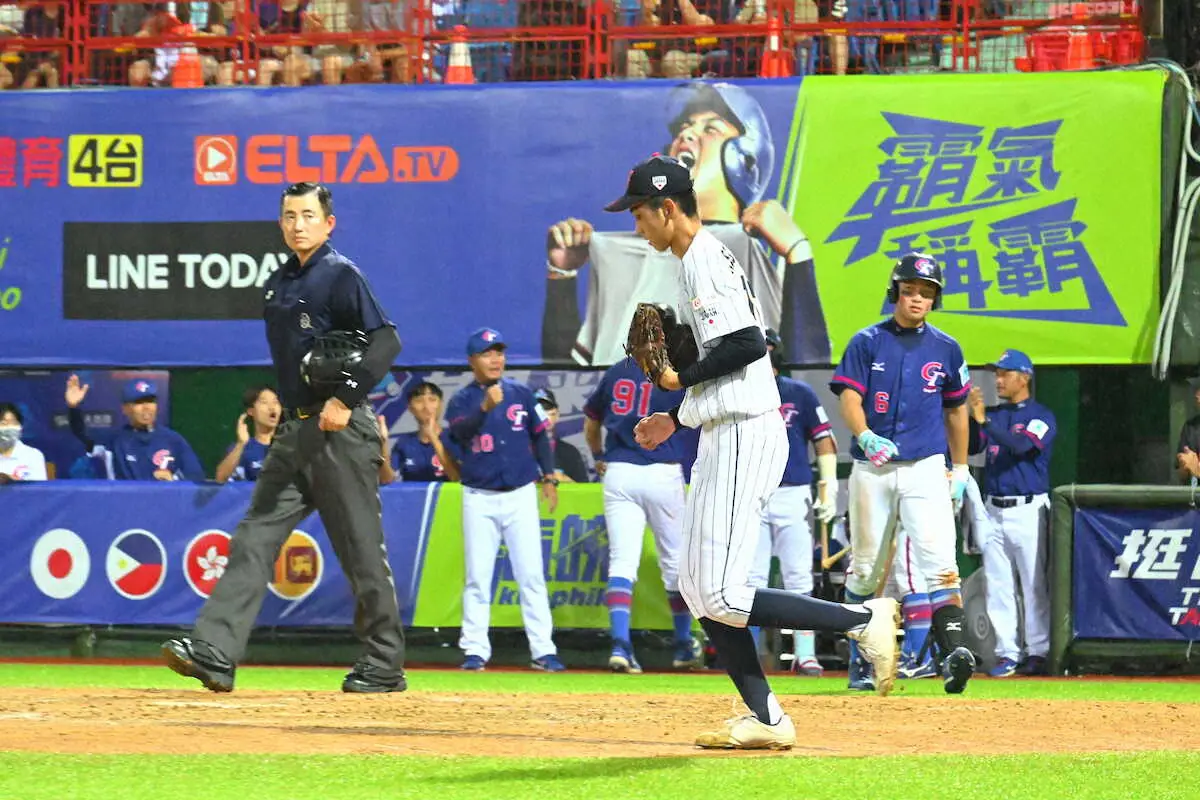 【画像・写真】高校侍J　台湾に逆転負け、8年ぶり奪冠ならず…小倉全由監督「勝たすことができなかった」